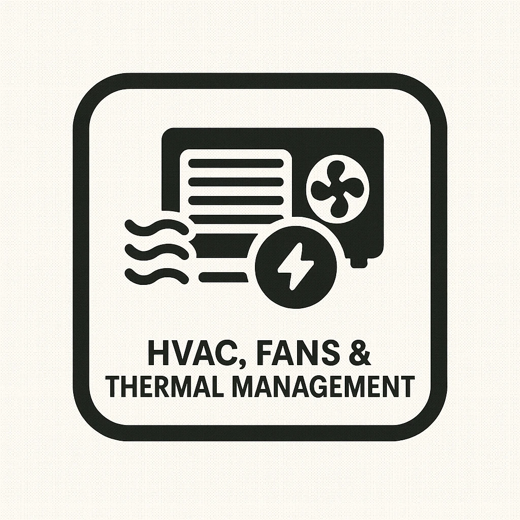 HVAC, Fans & Thermal Management